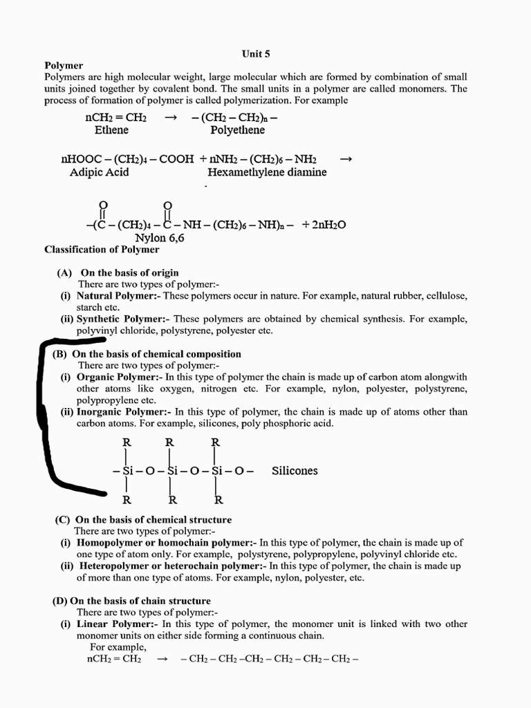 Polymer Printed Notes Aktu | PDF