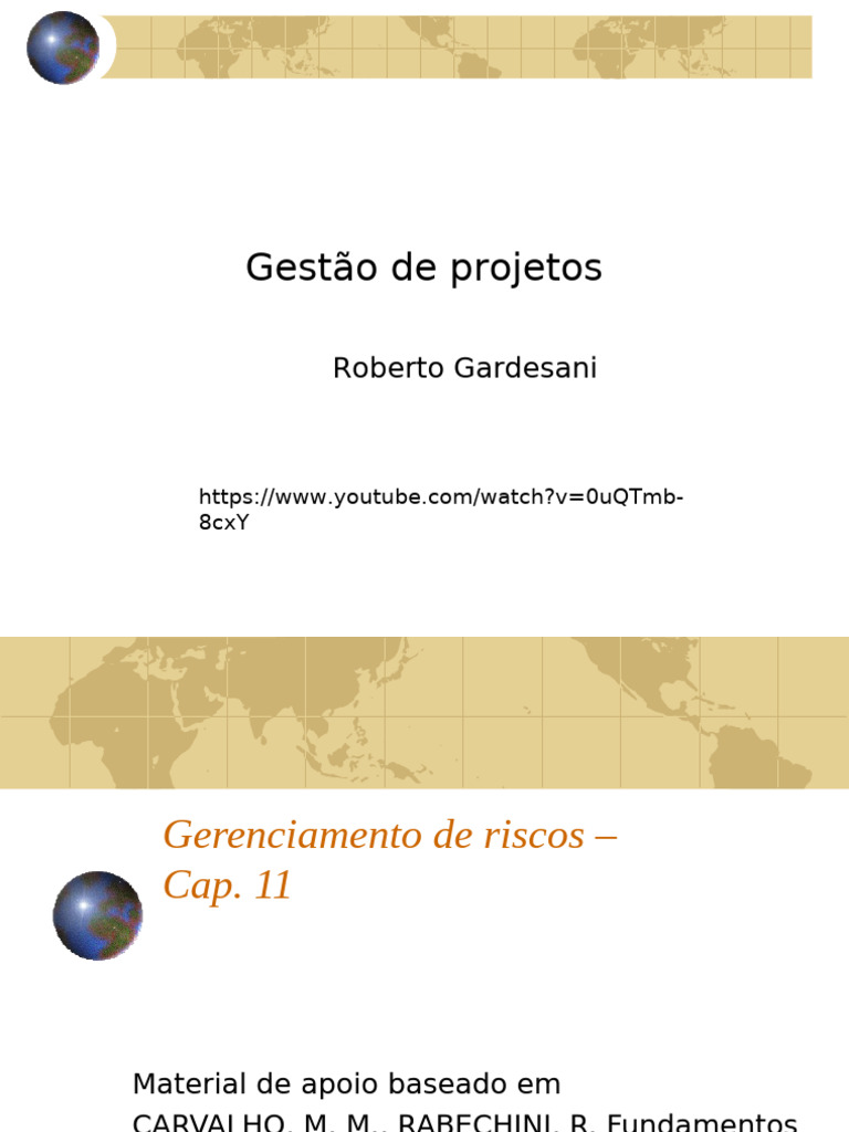 Gerenciamento de Riscos em Projetos | PDF | Avaliação de risco | Risco