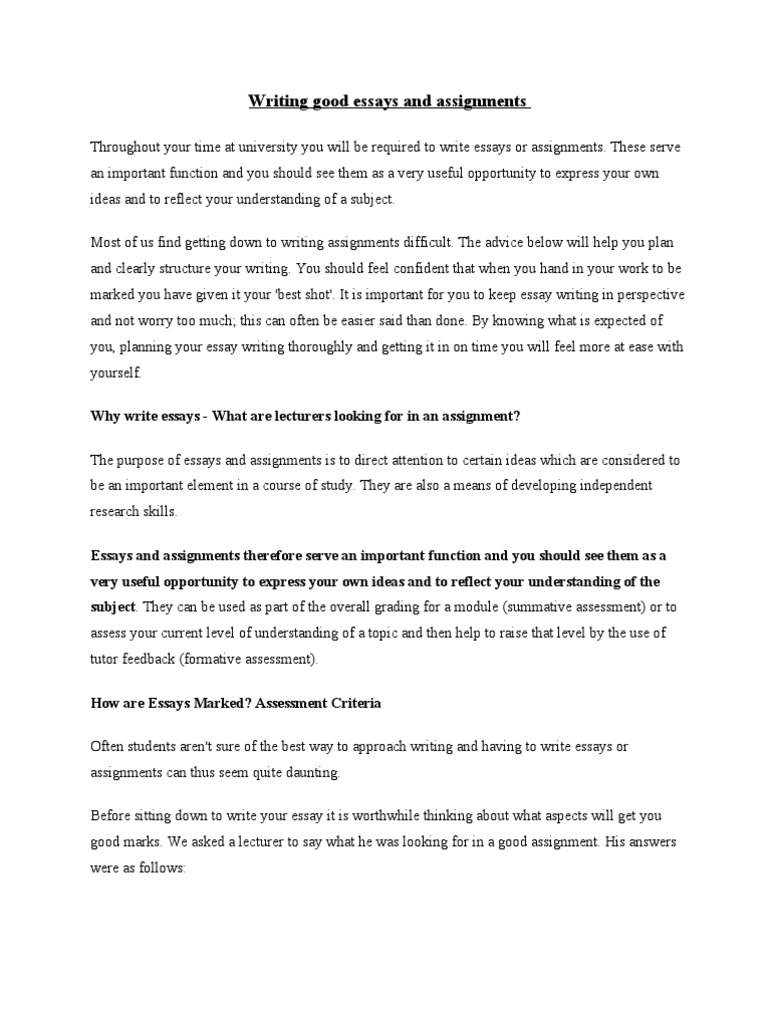 Read good essay image