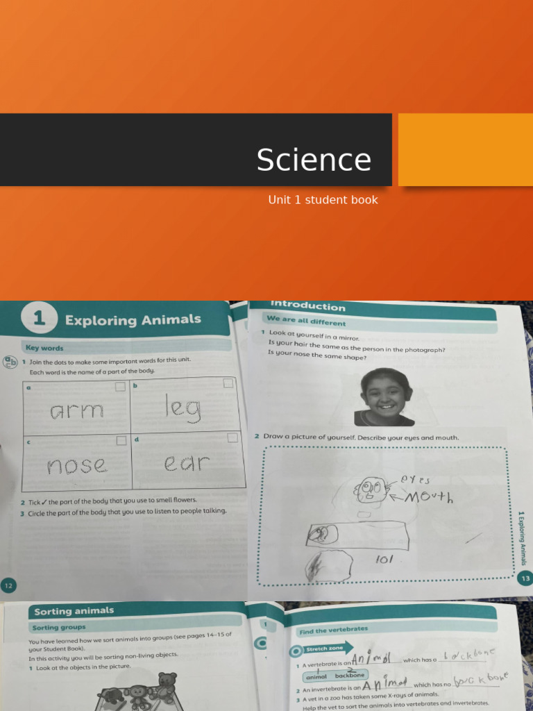Science Workbook Unit 1 | PDF