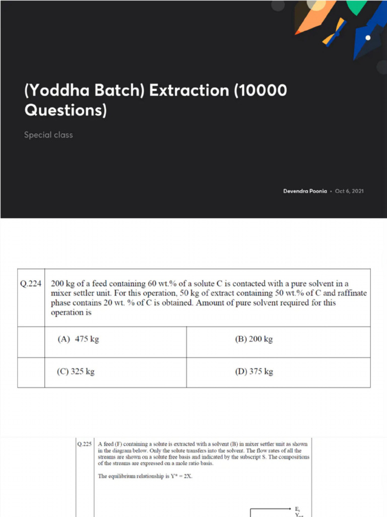 Yoddha Batch Extraction 10000 Questions With Anno | PDF