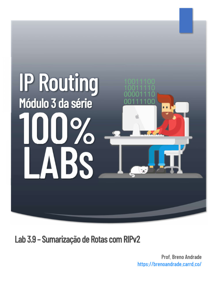 Lab+3 9+-+Sumarização+de+Rotas+com+RIPv2 | PDF | Roteamento | Roteador ...