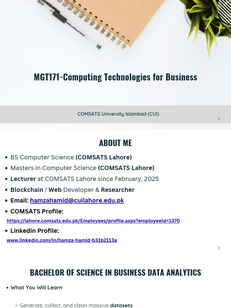 Business Data Analytics Overview | PDF | Computer Data Storage | Hard ...