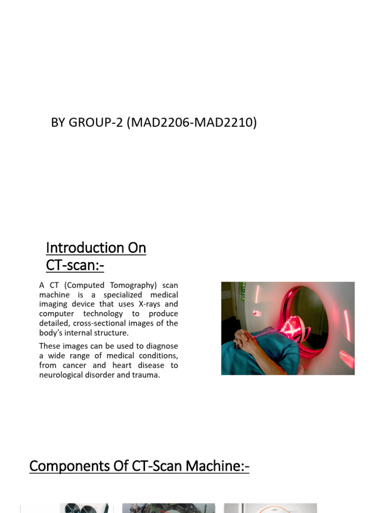 Understanding CT Scan Technology | PDF | Ct Scan | Radiology