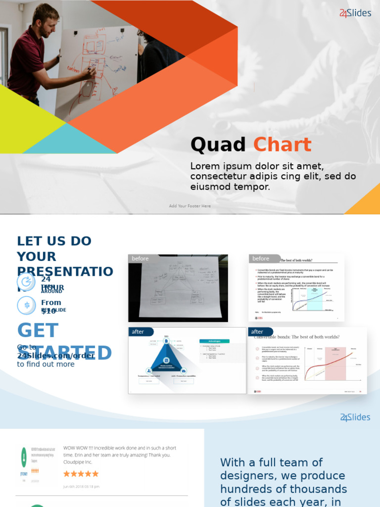 Quad Chart Template PPT - 10 Slidzxzxzxzes - Creative | PDF