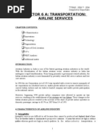 6 a) Transportation - Airlines