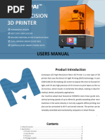 ELEGOO Mars 5 Ultra User Manual | PDF | Printer (Computing) | 3 D Printing