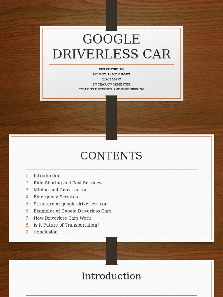 Google Driverless Car Overview | PDF | Waymo | Car