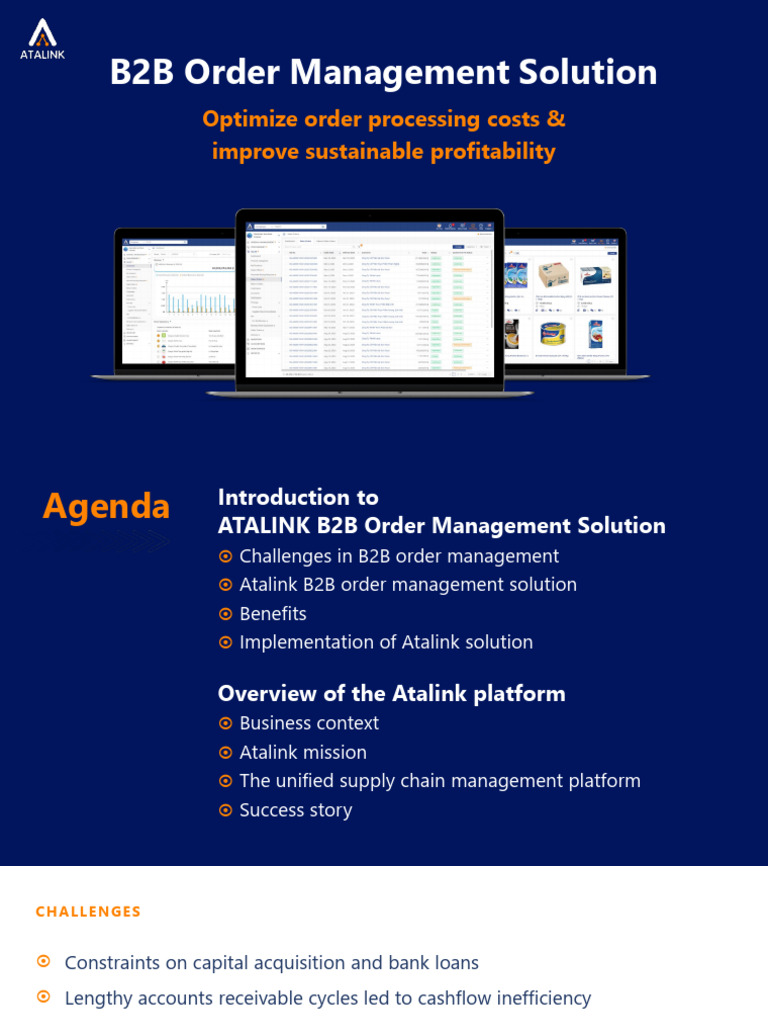 Atalink B2B OMS Credential en 1 11 | PDF | Supply Chain | Inventory