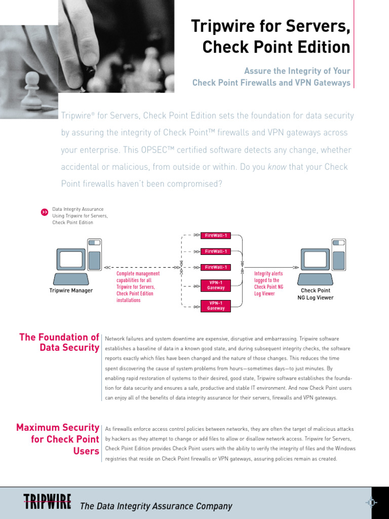 Tripwire for Check Point Integrity Assurance | PDF | Security ...