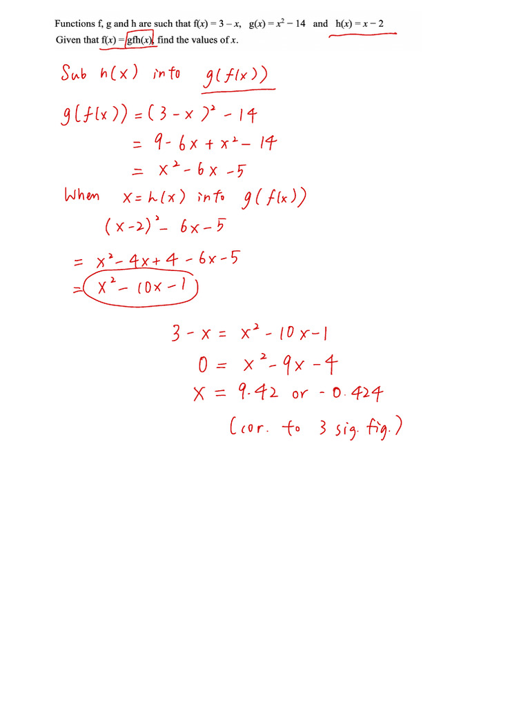 0609 Functions | PDF | Mathematics | Mathematical Analysis