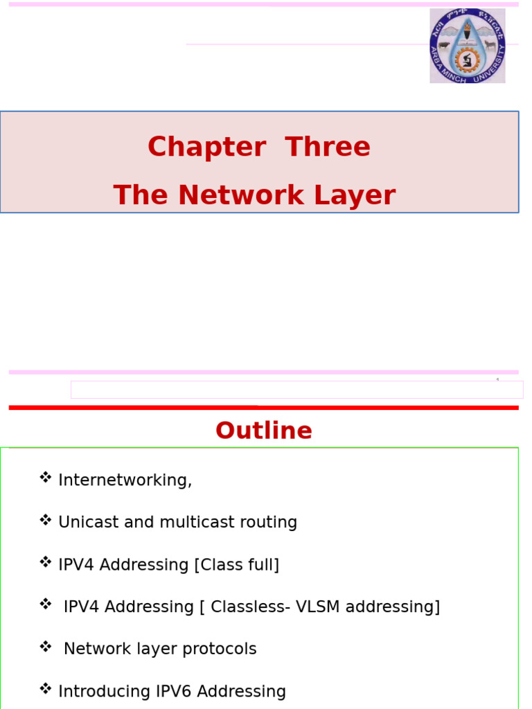 Understanding the Network Layer Basics | PDF | Routing | I Pv6