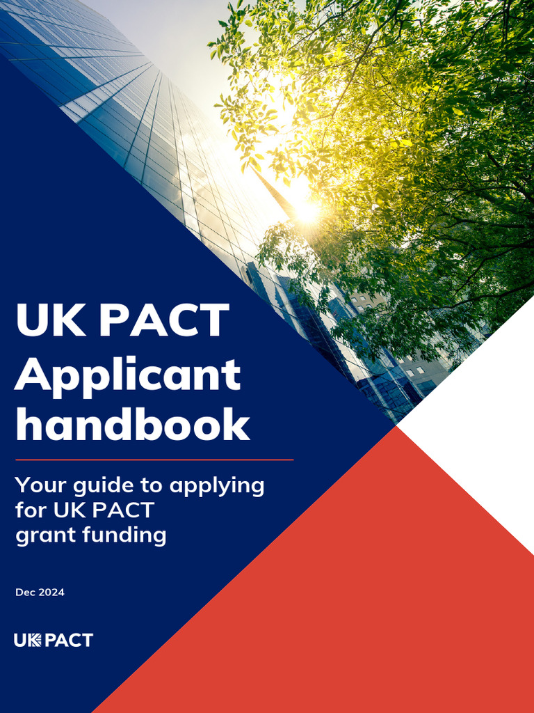 UK PACT Grant Application Guide | PDF | Economies