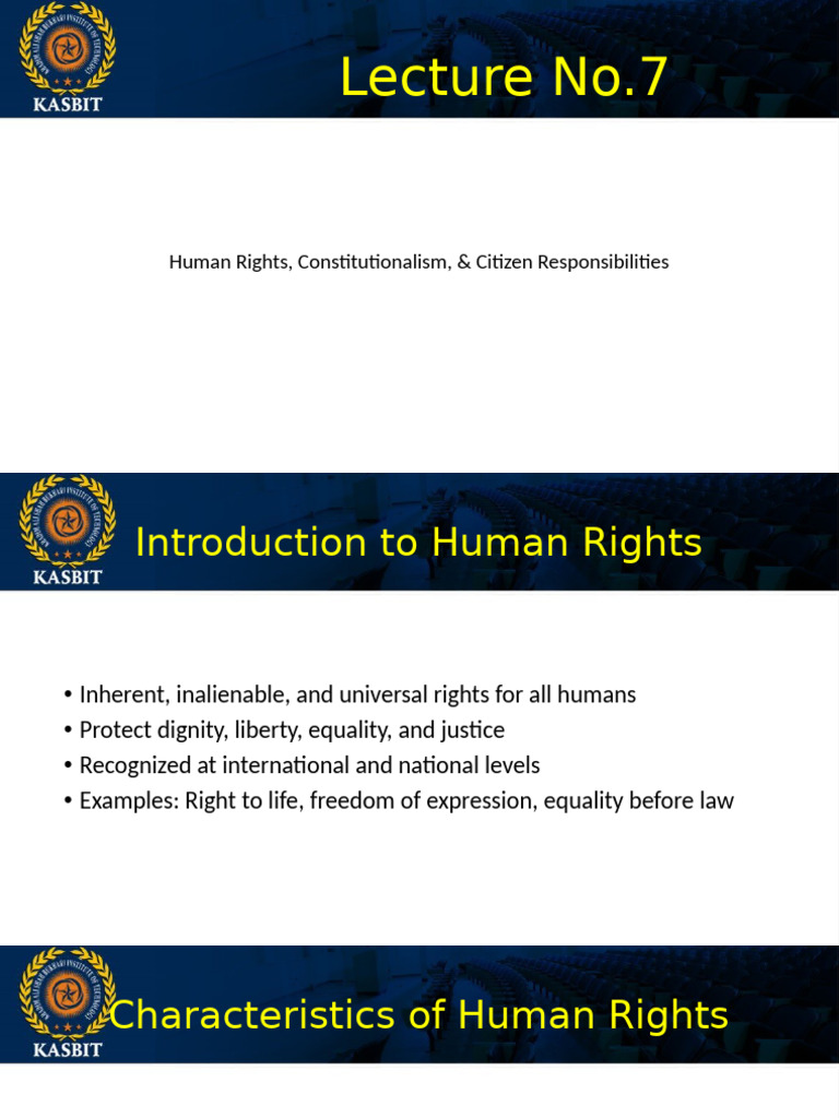 Human Rights and Citizen Duties Explained | PDF | Human Rights | Democracy