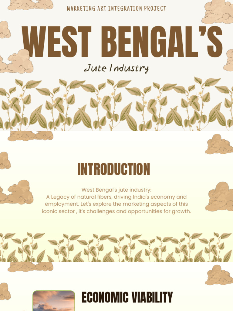 West Bengal Jute Industry Insights | PDF | Jute | Brand