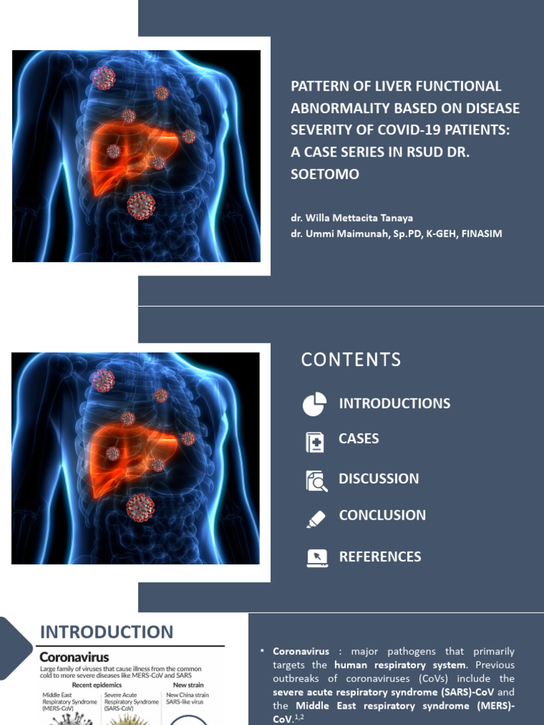 Liver Injury in COVID 19 | PDF | Medical Specialties | Diseases And ...