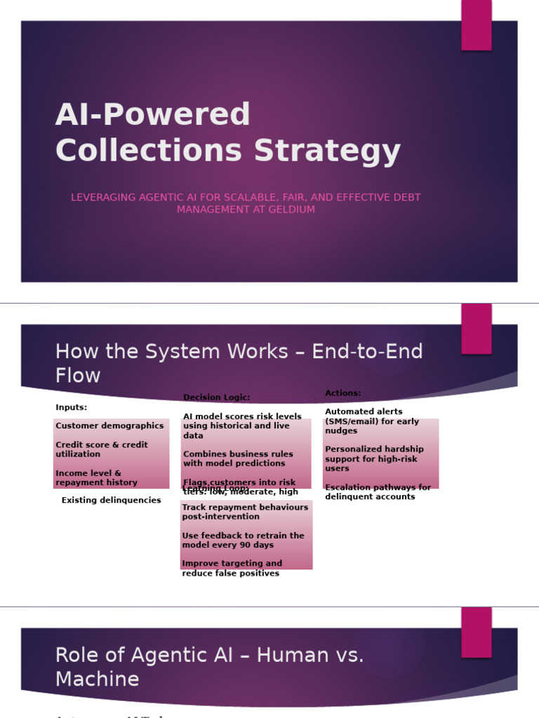 Geldium's AI-Driven Collections Strategy | PDF | Artificial ...