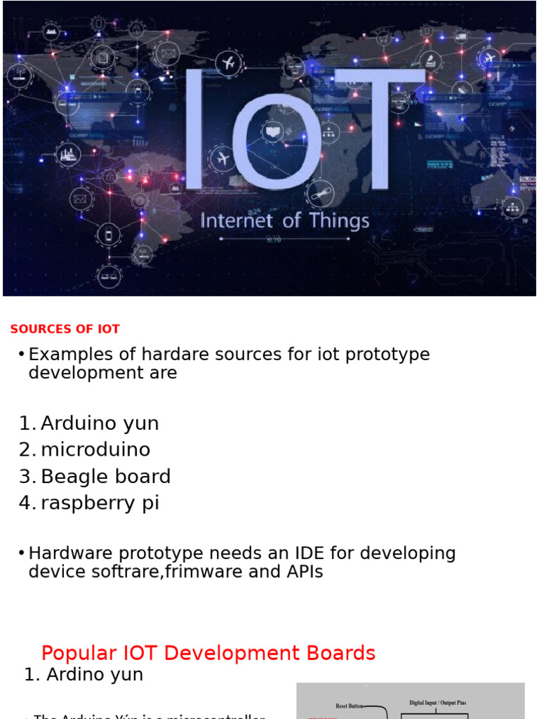 Top IoT Development Boards Overview | PDF