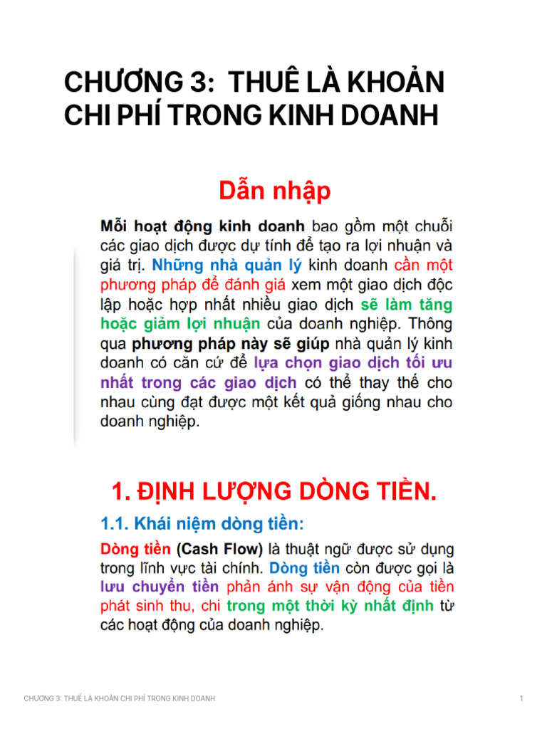 CHNG 3 Thu L Khon Chi PH Trong Kinh Doanh | PDF