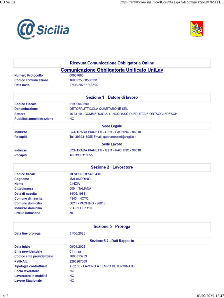 UNILAV | PDF