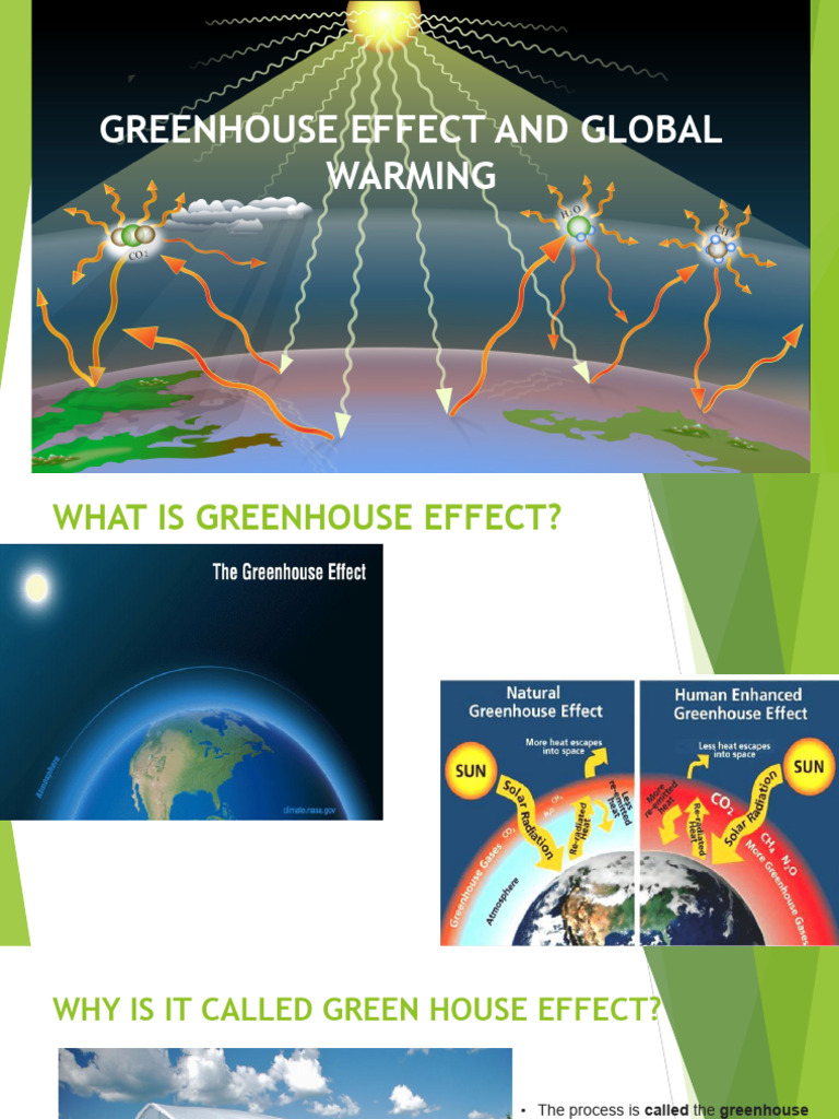 Greenhouse Effect and Global Warming Guide | PDF | Climate Change ...