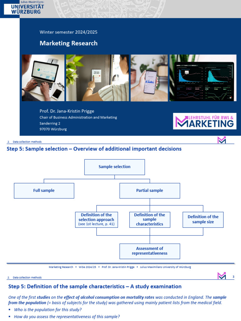 Marketing Research Sample Selection Guide | PDF | Level Of Measurement ...