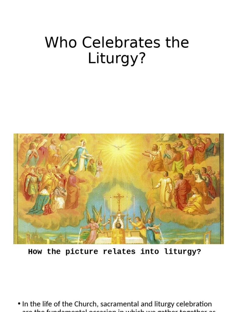 Understanding the Mass Presider Role | PDF | Mass (Liturgy) | Catholic ...
