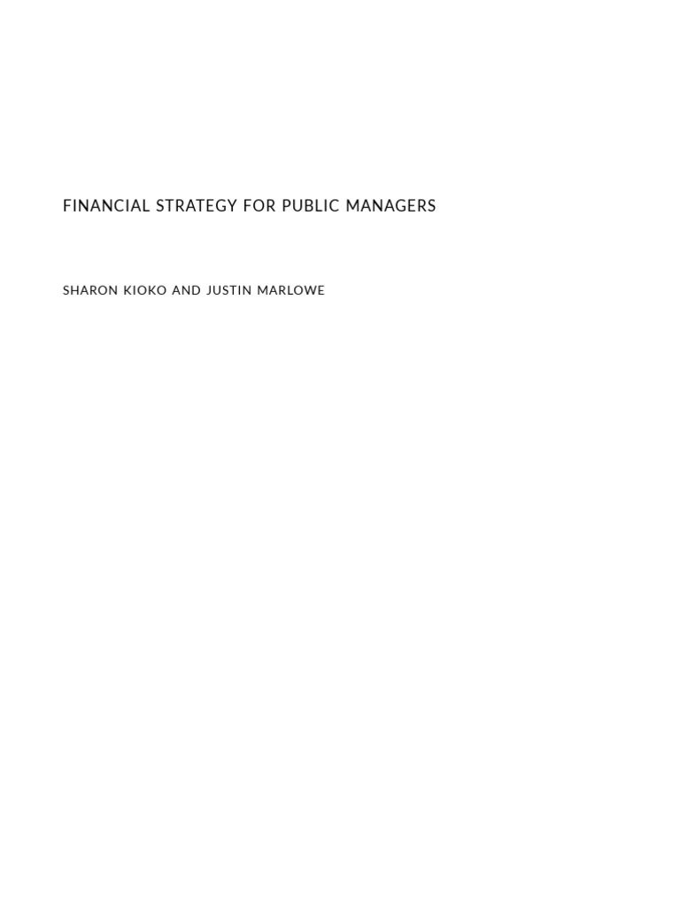 Public Financial Management Guide | PDF | Taxes | Tax Rate