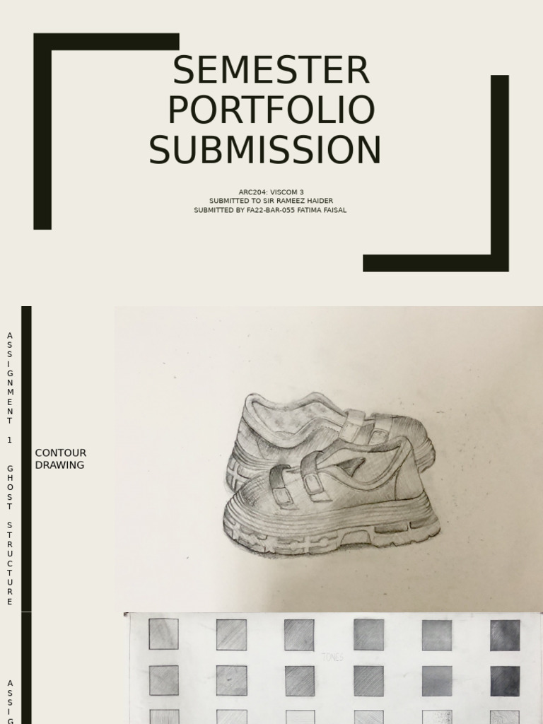 Semester Portfolio Submission 055 | PDF