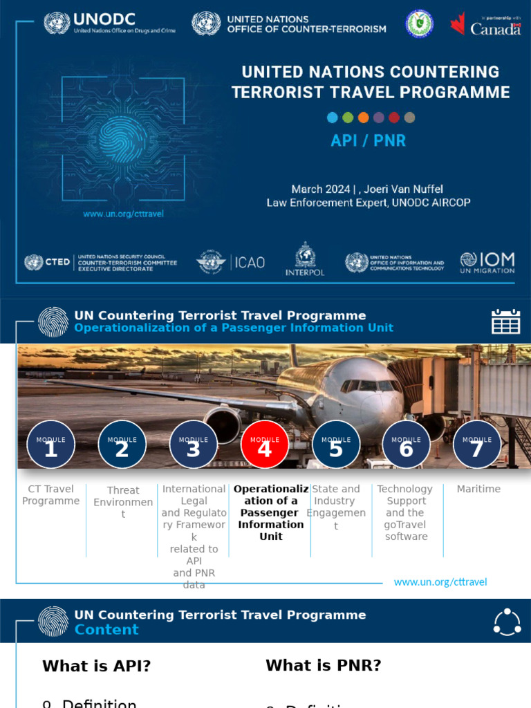 UN Terrorist Travel Program Overview | PDF | National Security