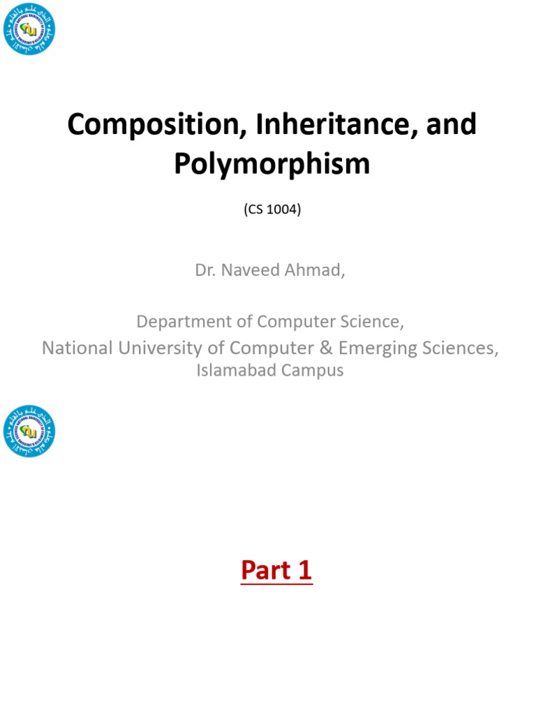 OOP Concepts: Inheritance and Composition | PDF | Inheritance (Object ...