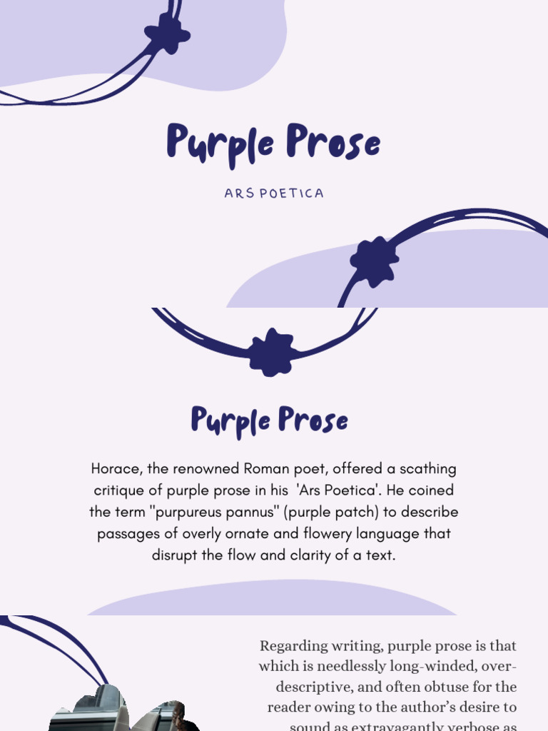 Horace's Critique of Purple Prose | PDF