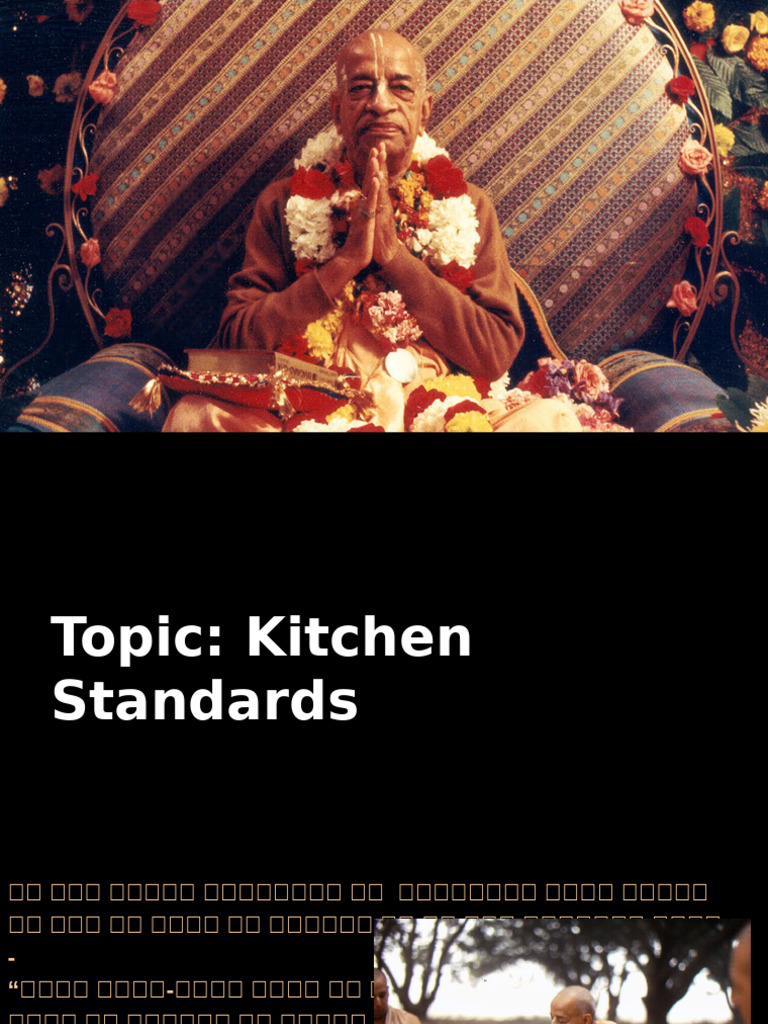 Kitchen Standards | PDF