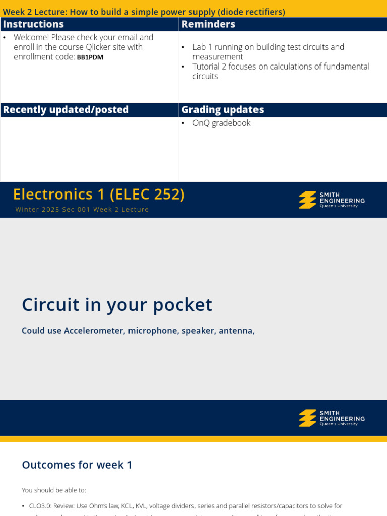 Power Supply Basics: Diode Rectifiers | PDF | Electrical Network | Diode