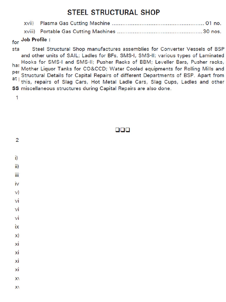 Steel Structure Shop | PDF