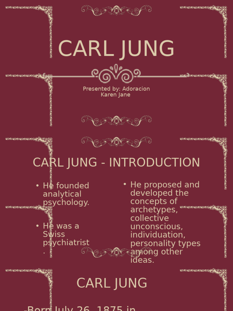 Carl-Jung - 20250826 210148 0000 | PDF | Carl Jung | Unconscious Mind
