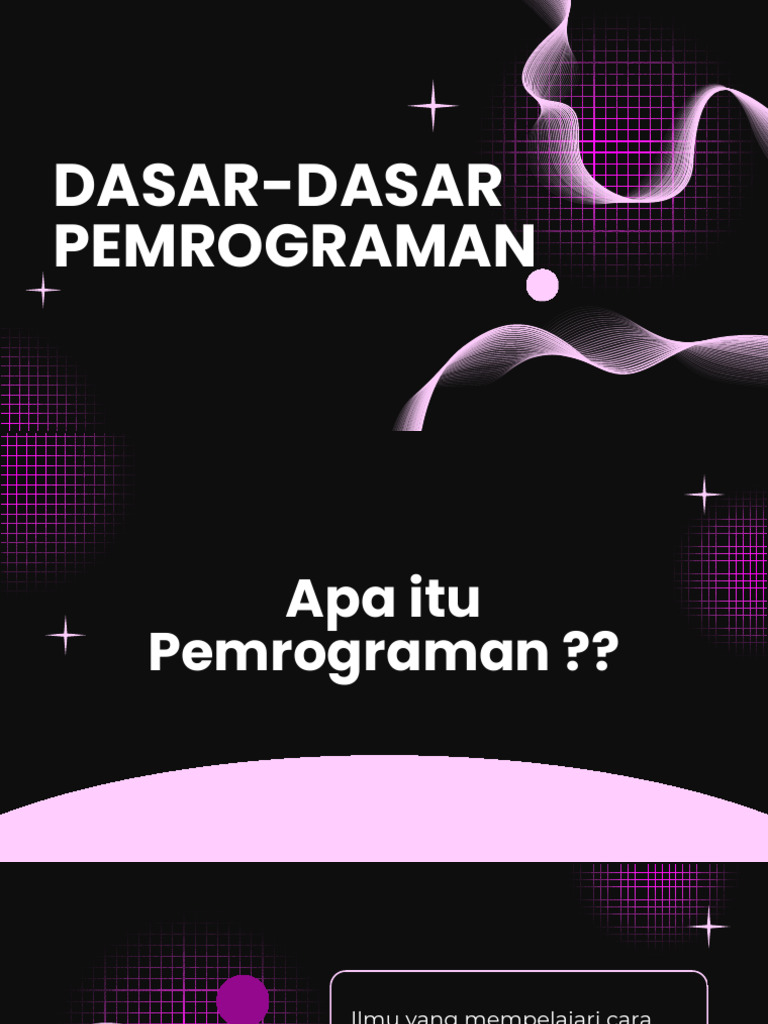 Dasar Pemrograman dan Struktur Data | PDF