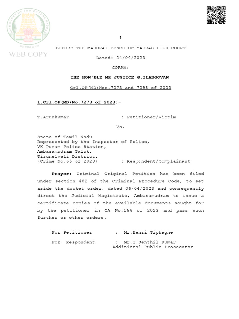 Copy Application in Criminal Case | PDF | Prosecutor | Criminal ...