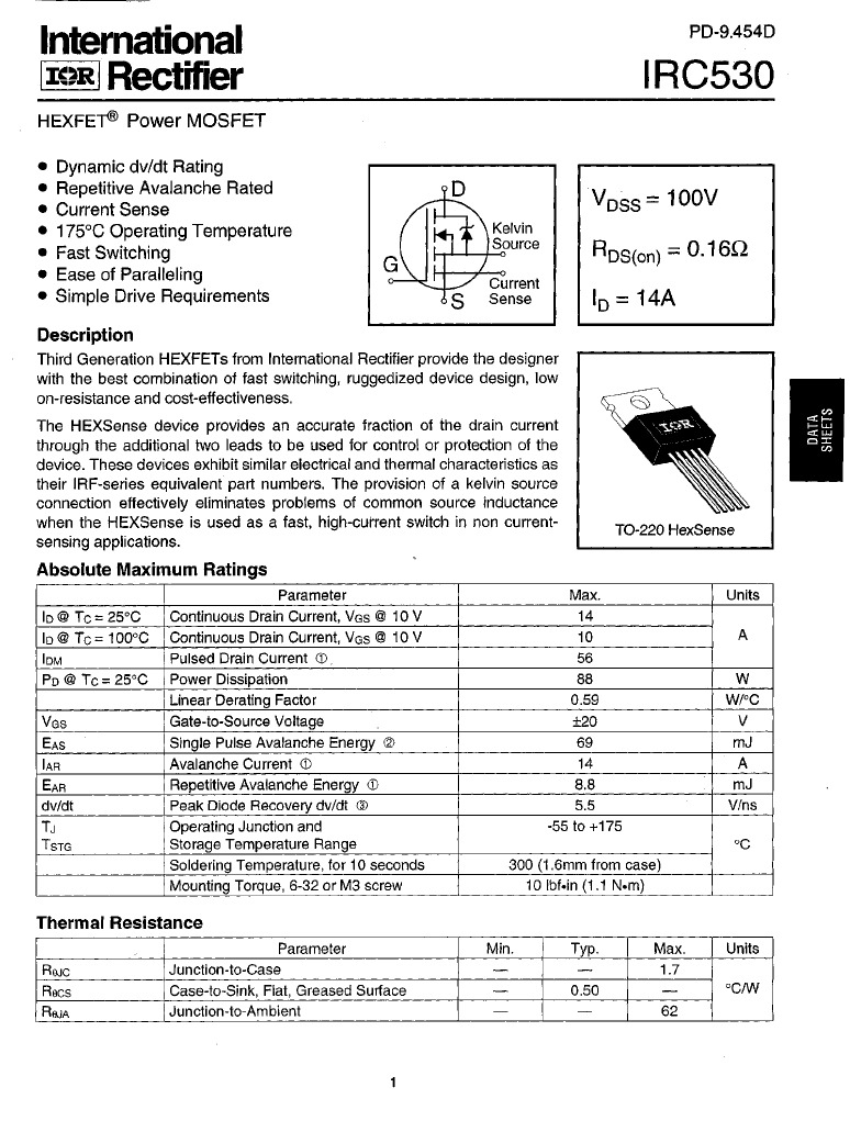 Electronics Component Datasheet Guide | PDF | Electrical Equipment ...