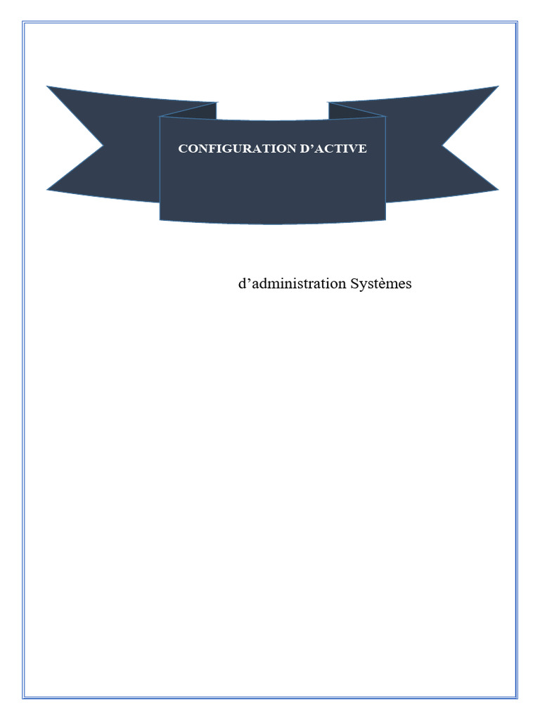 Configuration Active Directory et DNS sous Windows Server 2019 | PDF ...