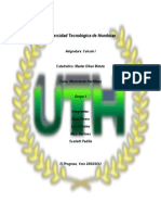 Universidad Tecnológica de Honduras Trab Calculo I