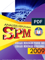 Anal is is Spm 2009