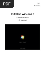 Install Windows 7 Final