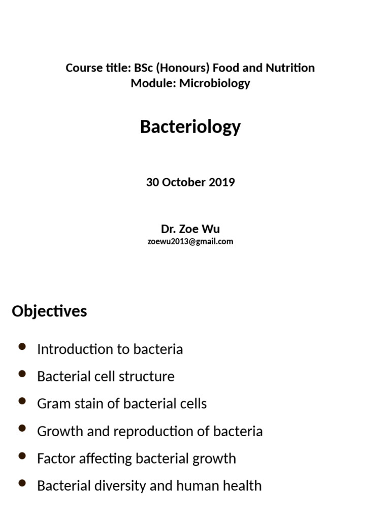 Chapter 2 Bacteria 2019 Pdf Bacteria Cell Membrane