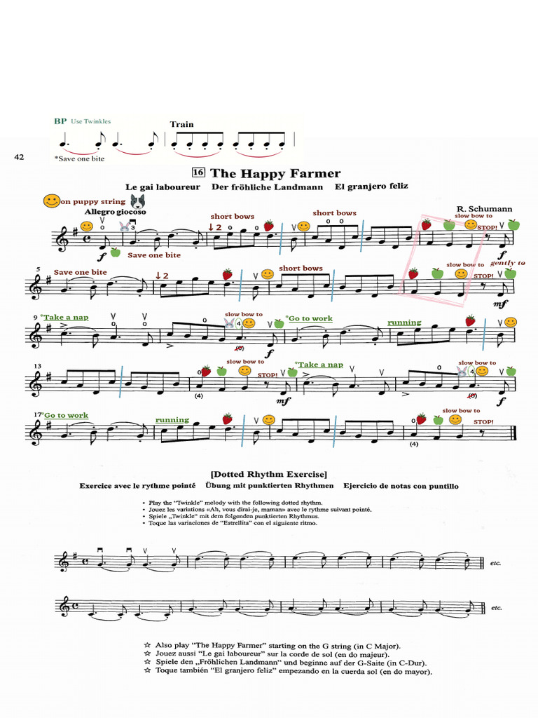Suzuki Violin Book 1 Overview | PDF