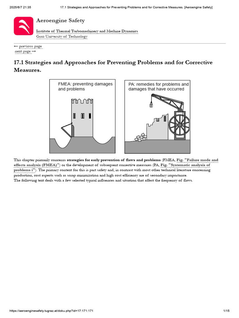 17.1 Strategies and Approaches For Preventing Problems and For ...