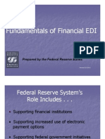 Fundamentals of Financial EDI: Prepared by The Federal Reserve Banks