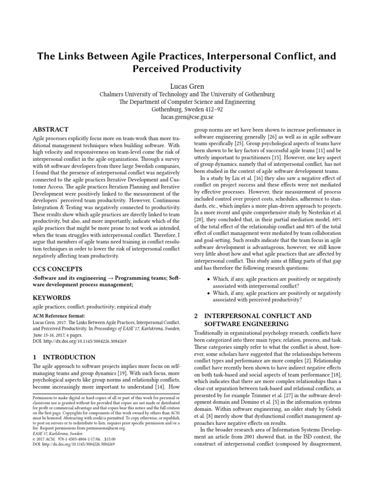 Agile Practices and Team Productivity Insights | PDF | Regression ...