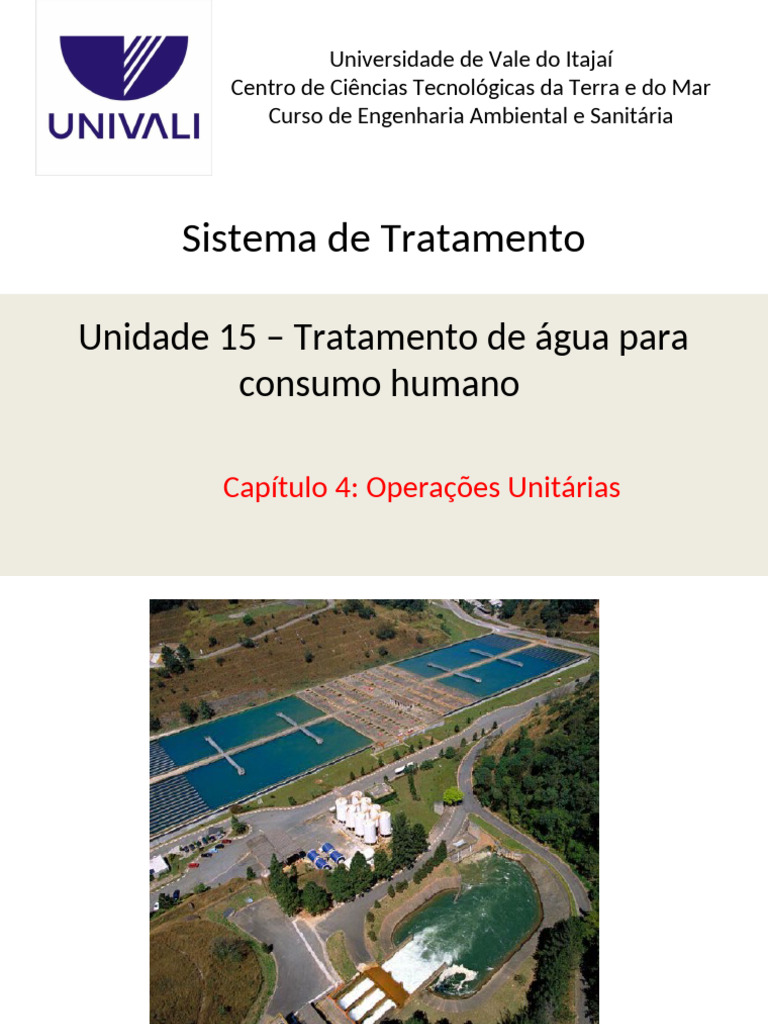 Tratamento de Água para Consumo Humano | PDF | Tratamento de água | Coloide