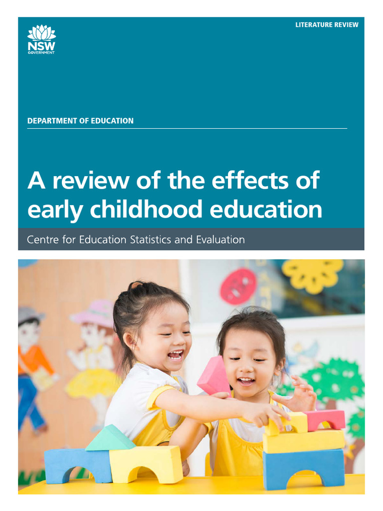 Effects of Early Childhood Education | PDF | Early Childhood Education ...